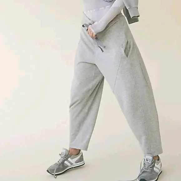 FREE PEOPLE MOVEMENT Heather Grey Summit Scout Pants - Picture 1 of 8